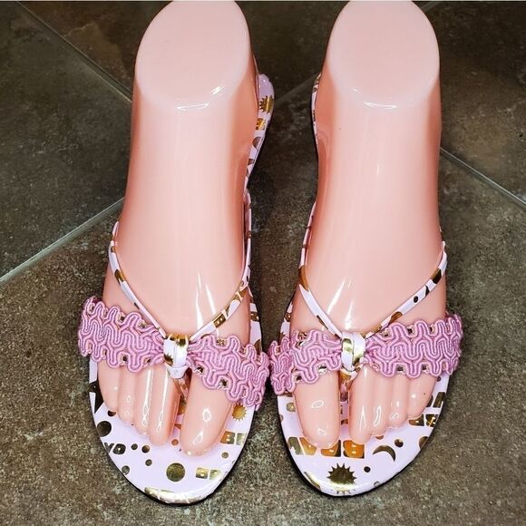 Vintage tess footwear pink sandals - Picture 2 of 15